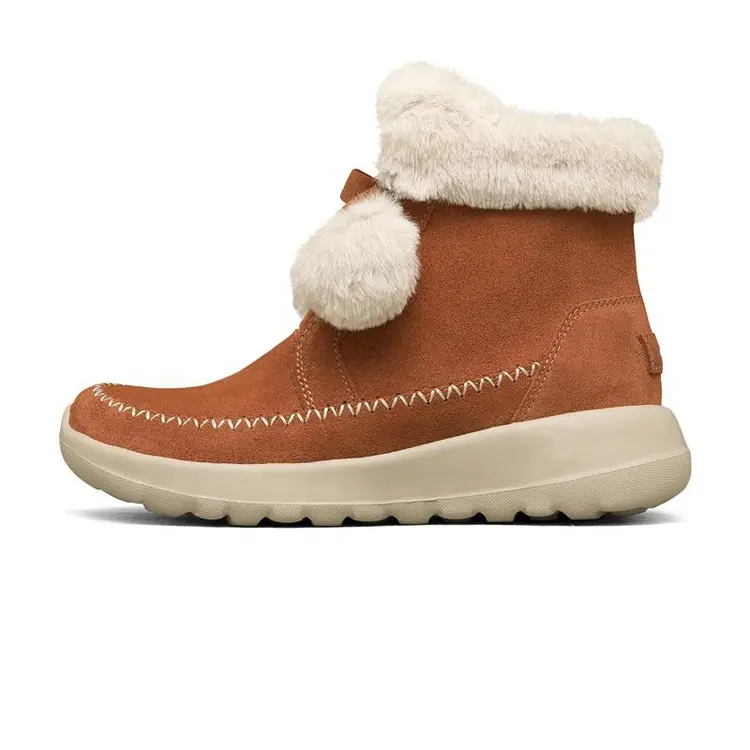 China OEM ODM Service New Style Anti Slip Snow Fur Adult Boots Women Winter Shoes